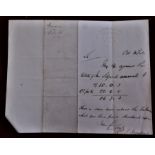 Receipt-Eastern Counties Furnishing Ironmongery Depot-C.J. Meadows against the estate of Mr Sidgwick