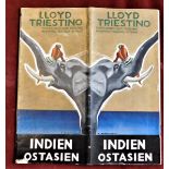 Lloyd Triestino 1930 - Italien-Indien Ostasien Travel Brochure-Map & detailed ship facilities