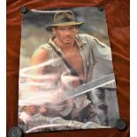 Indiana Jones III' - 1984, Measurements 90cm x 62cm-starring Harrison Ford.