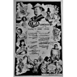 Poster Entertainment - 'Itha' ('It's That Man Again' black and white pictures of cast from radio