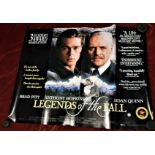 Film Poster - 'Legends of the Fall' starring Brad Pity, Anthony Hopkins & Adrian Quinn. Measurements