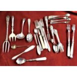 Mixed Lot of Silver Plated Cutlery, approx. 20 pieces total