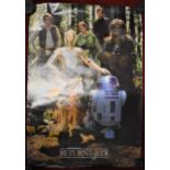 Star Wars - 'Return of the Jedi' Lucas Film Ltd., 1983 coloured Poster. Measurements 89cm x 62cm,