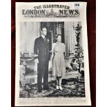 Newspaper Magazine-Nov 1947-The Illustrated London News-including black and white photo's of