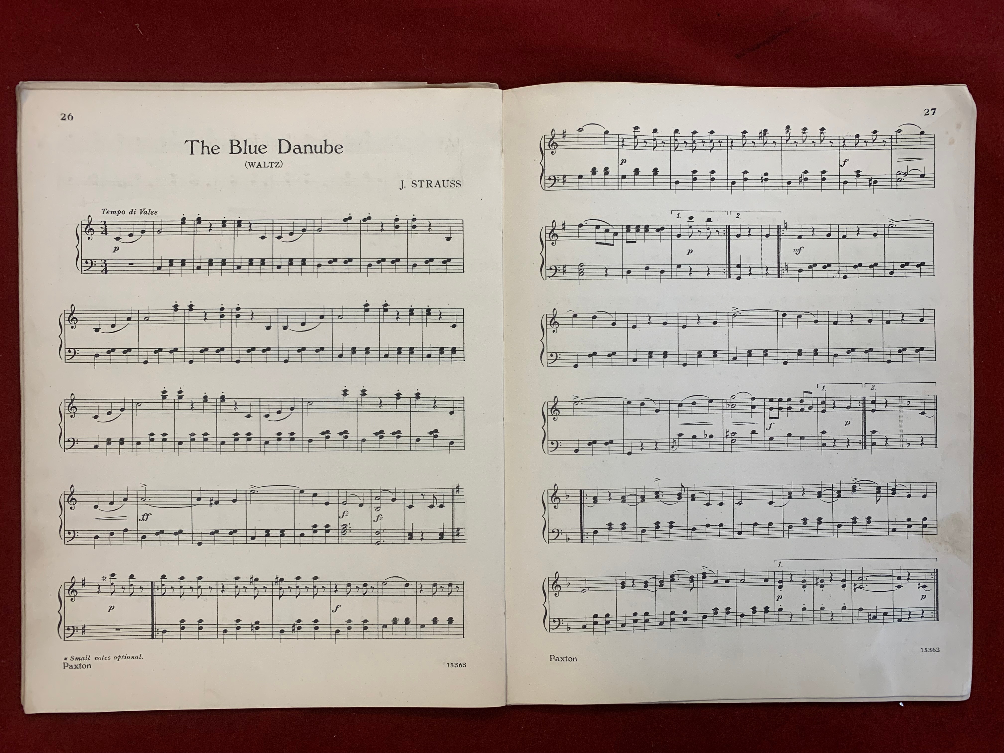 Booklet Music-The Climax Pianoforte-Album No.3-26 Easy Arrangements-poor condition - Image 2 of 2