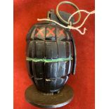 British WWII No.36 Mills Bomb made by 'T.A & S.' T. Ashead & Sons. Dudly Worcestershire. In very