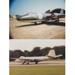 Aviation Photography (6x9) RAF Marham families day four images including two of a Canberra T4