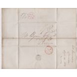 Great Britain 1833-Postal History EL dated 124th Sept 1833 Dundee posted to London-manuscript 2