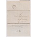 Great Britain 1832-Postal History-EL legacy duty document issued by stamp office Somerset Place 24th
