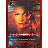 Film Poster 1998-'Especies 2'-measurements 100cm x 76cm double sided poster fold in poster other