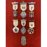 Royal Masonic Institution for Girls Stewards Jewels (6), including Yorkshire 1932, one dated 1936,