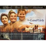 Film Poster (3)-'The land Girls'-starring Anna Friel-measurements 100cm x 76cm folds down poster