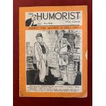 Booklet-'The Humorist'- Insures Against a Dull Life Booklet-containing humorous cartoons (Black
