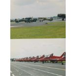 Aviation photography (6x9) Mildenhall Air Show 1996, Battle of Britain Memorial flight including a