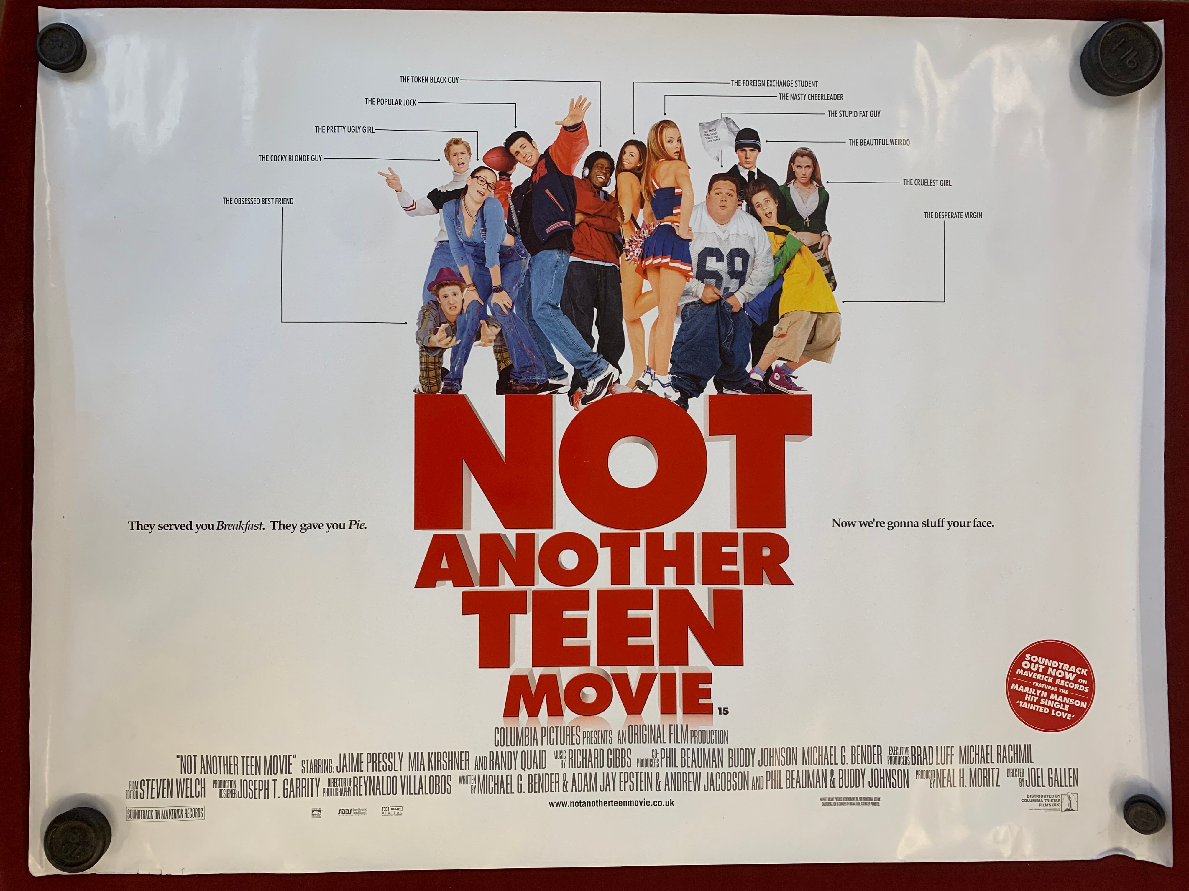 Posters (5) Not another teen movie, Stiff upper lips, The Assassin, Spy Hard and Murder at 16:00.