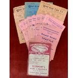 A collection of 36 Pre-War Non League programmes from the 1930s to include 32 Dulwich Hamlet, 3 Wood