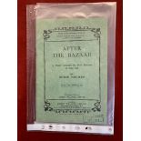 Booklet-A Short Comedy-'After the Bazaar'-copyright 1934-good very good condition