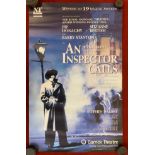 Theatre Poster-'An Inspector Call's'-starring Pip Donaghy-Suzanne Bertish-measurements 51cm x 32cm