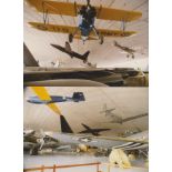 Aviation photography (6x9) Imperial War Museum Duxford American Hanger group of six photos including
