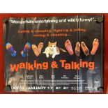 Film Poster-'Walking and Talking'-starring Todd Fields-measurement 100cm x 76cm very good condition