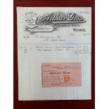 Invoice (Bill of Sale)-'Arthur Goss' to F.G.Hardman Esq Dec 1948-decorative heading very good