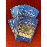 Chelsea homes 1952/53 - A complete set of 24 Chelsea 1st team homes from the 1952/53 season to