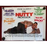 Film Poster-'The Nutty Professor'-starring Eddie Murphy-measurements 100cm x 76cm 1996-double