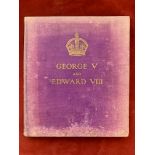 Book-Royalty-George V and Edward VIII-A Royal Souvenir 1936-memories of George the fifth and early