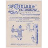 Programme Bristol City v Derby County FA Cup Semi Final at Chelsea (Stamford Bridge)  March 27th