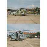 Aviation photography (6x9) Mildenhall air show 1996, three images of static aircraft including a
