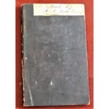 Book Reference-Private ref book on Campanology (Bell Ringing) 1900's approx-front cover has