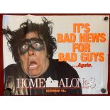 Film Poster-'Home Alone 3'-measurements 100cm x 76cm folds down poster other wise very good