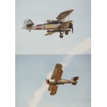 Aviation photography (6x9) Bruntingthorpe Air Show, three images of Royal Navy Historic Flight of