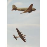 Aviation photography (6x9) Bruntingthorpe Air Show, five images of the Battle of Britain Memorial
