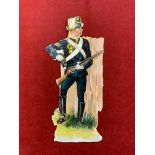 Military-Cut out picture of Corporal 13th Hussars9 Service Marching Order-good condition