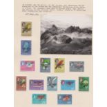 Tristan Da Cunha 1963-Tristan Resettlement SG55-67 opt sets m/m and used plus a black and white