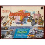 Film Poster (3)-Large original film movie posters-Walt Disney's 'The Aristocrats 1979 with the