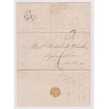 Great Britain 1825-Postal History-EL dated 26th Sept 1825 Lincons Inn posted to Wymondham-manuscript