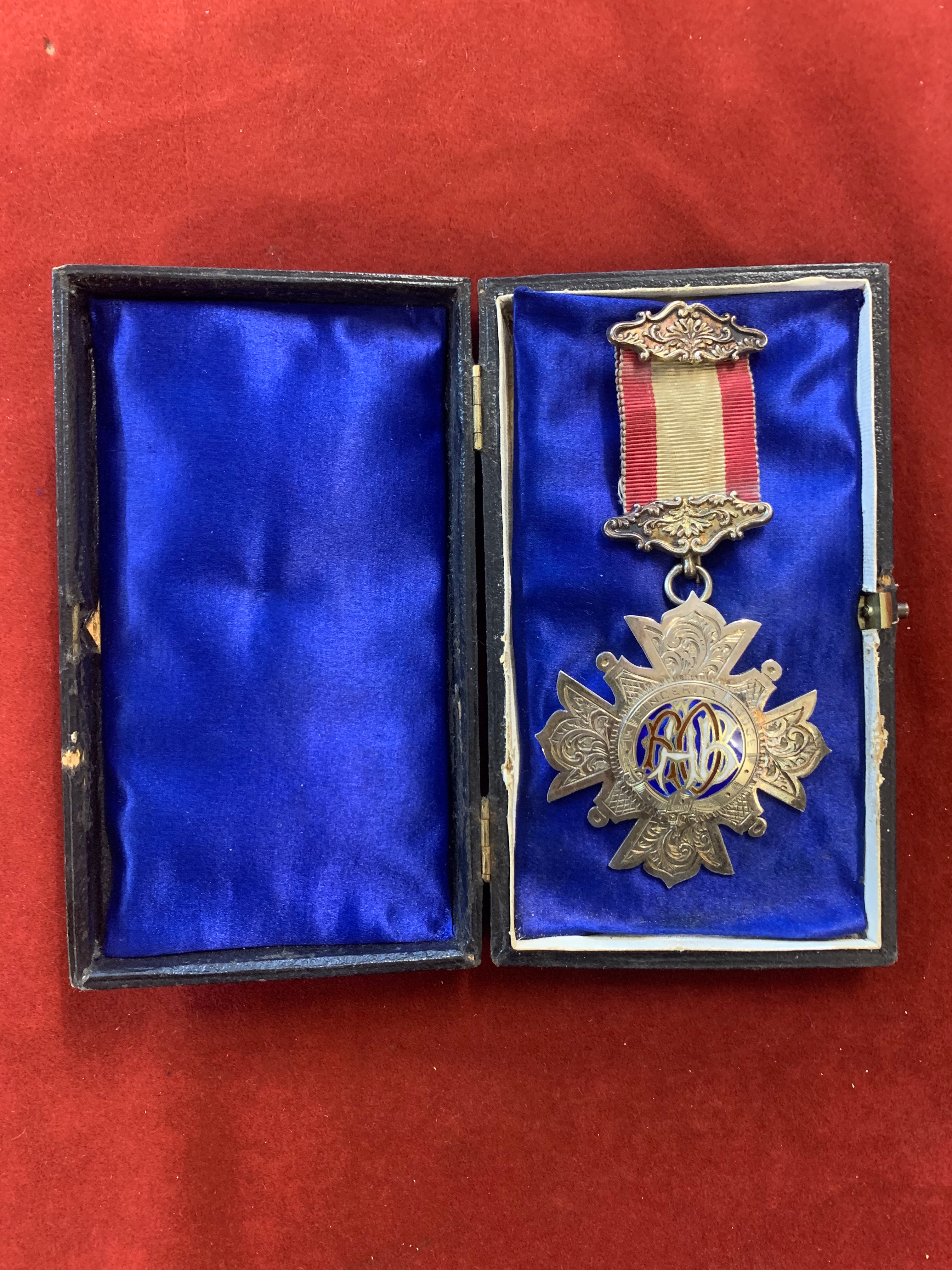 Victorian Royal Antediluvian Order of Buffaloes (RAOB) Jewel, 'Presented by the Sincerity Lodge to