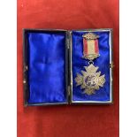 Victorian Royal Antediluvian Order of Buffaloes (RAOB) Jewel, 'Presented by the Sincerity Lodge to