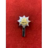 British EIIR Royal Anglian Regiment Cap Badge, anodised and slider.