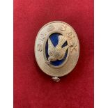 Masonic Provincial Craft Sussex Collar Jewel in silver, gilt & enamel.