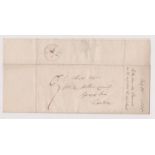 Great Britain 1825-Postal History EL dated 28th Feb 1825 Walsall posted to London-manuscript 9-2