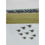 Aviation Photography (6x9) RAF Marham four images including Tornado aircraft, (13) aircraft of 11(
