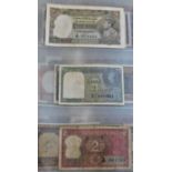 India 1937-2006-Useful range up to 500 Rupees VF to EF, P18 to P99 (33)