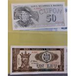 Moldova-A range of five modern notes-AUNC