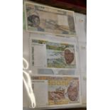 West African States (C-Burkina-Fose)-500 Fr P304c VF-500Fr P310c AUNC-1000Fr P311c AUNC (3)