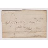 Great Britain 1812 Postal History - E.L. Dated 13th Dec 1812, Hy the posted to London-manuscript 7-2