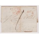 Great Britain 1812-Postal History-Part E.L. Dated 3rd Dec 1812 Leith posted to Edinburgh, manuscript