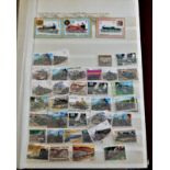 Railway - A Jumbo Stock book of Trains and stamps, worldwide good lot